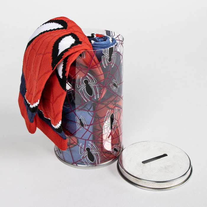 Set 4 perechi sosete groase si Pusculita, Spiderman [1]