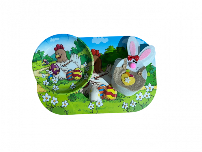 Set 4 bucati decoratiuni Paste Iepuras [2]