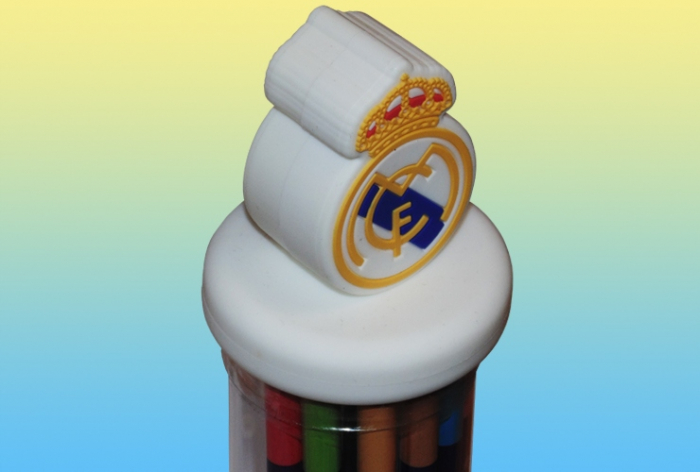 Set 12 creioane colorate Real Madrid [2]