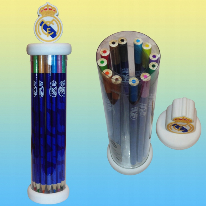 Set 12 creioane colorate Real Madrid [4]