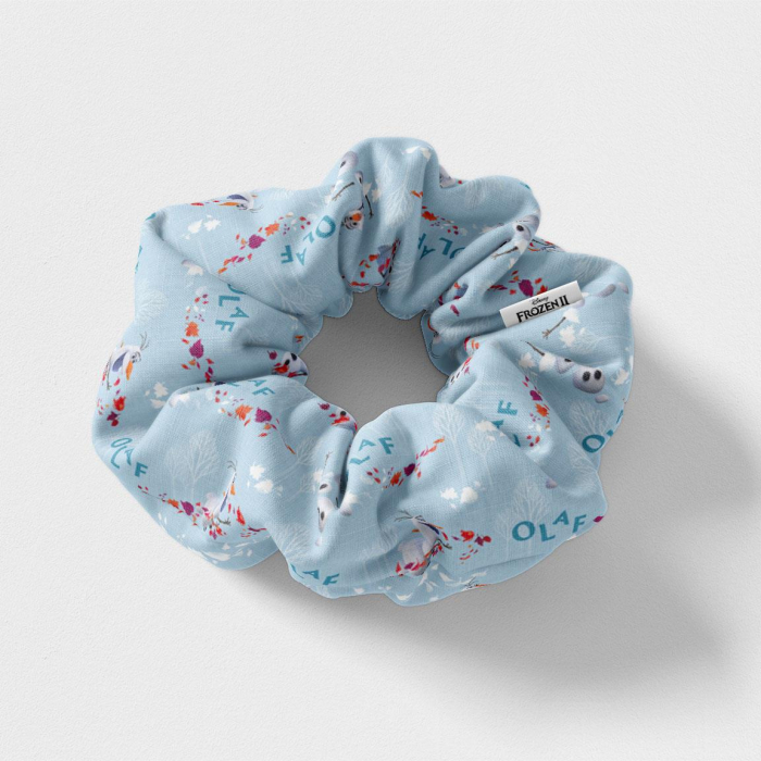 Set 5 elastice textil de par pentru copii, Frozen Disney [6]