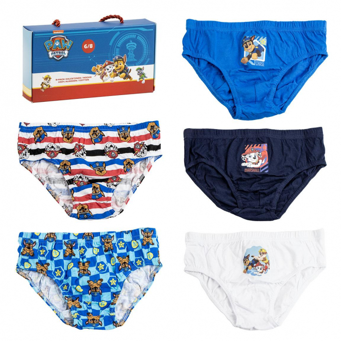 Set 5 perechi chiloti bumbac Paw Patrol [1]
