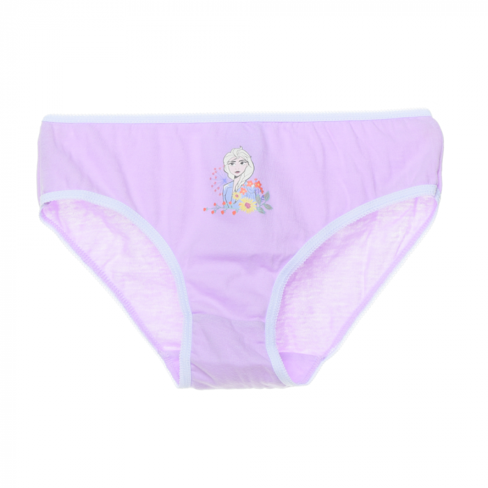 Set 5 perechi chiloti din bumbac, Frozen Disney Elsa [5]