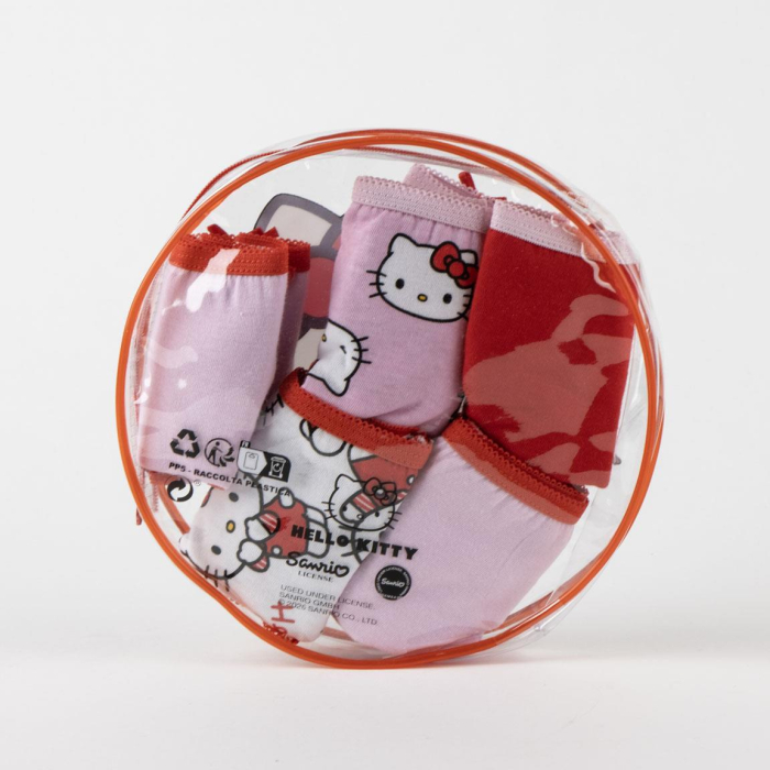 Set 5 perechi chiloti din bumbac Hello Kitty [9]
