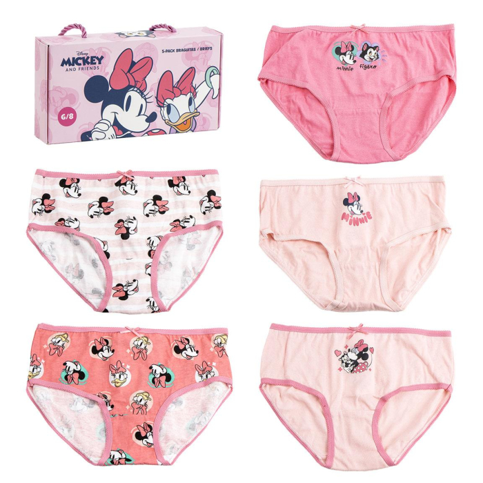 Set 5 perechi chiloti din bumbac Minnie Mouse Disney [1]