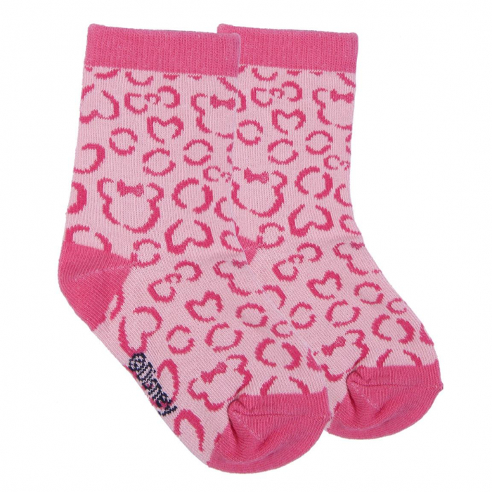 Set 5 perechi sosete in cutie cadou Minnie Mouse [5]