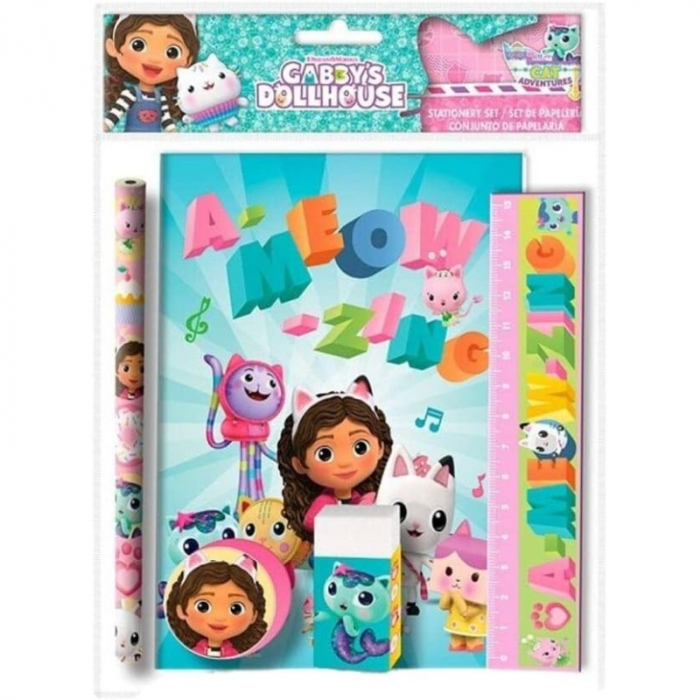 Set 5 rechizite Gabby's Dollhouse [2]