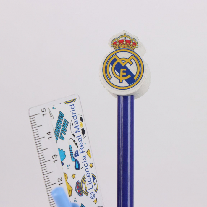 Set 5 rechizite Real Madrid cu suport  24.5x14x7 cm [5]