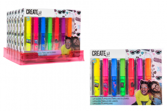 Set 7 Lip Gloss pentru copii, Neon [5]