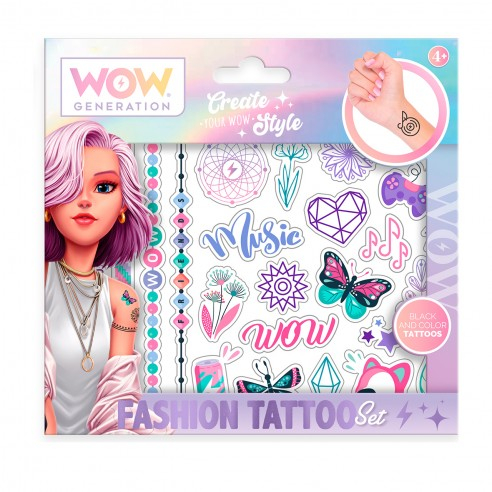 Set 50 tatuaje copii Wow Generation, 17x18x0.2 cm [4]