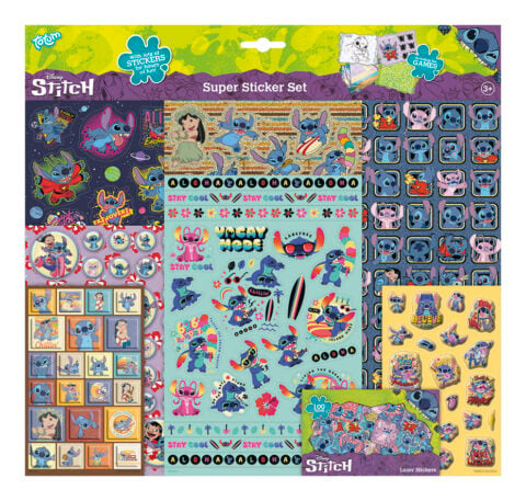Set 500 stickere Lilo & Stitch Extrovert [1]