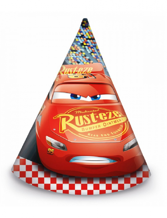 Set 6 coifuri party, Disney Cars Fulger McQueen [1]
