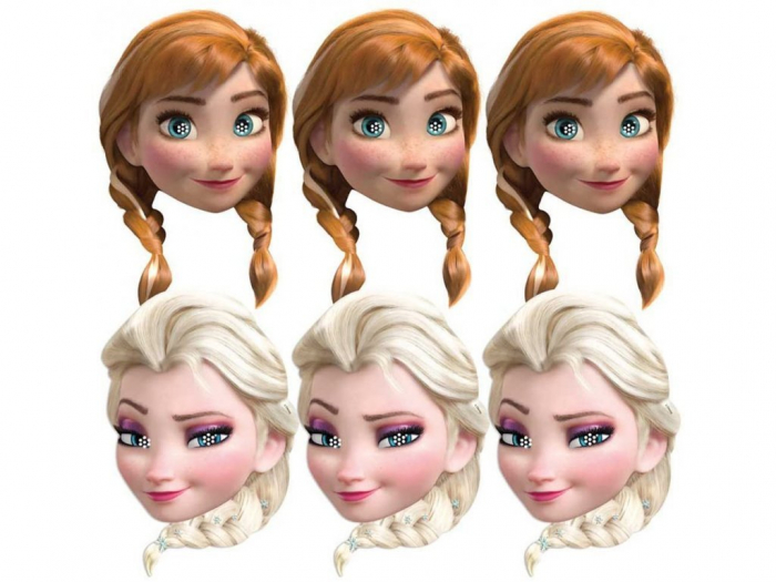 Set 6 masti party pentru copii, Frozen II Wind Spirit [2]