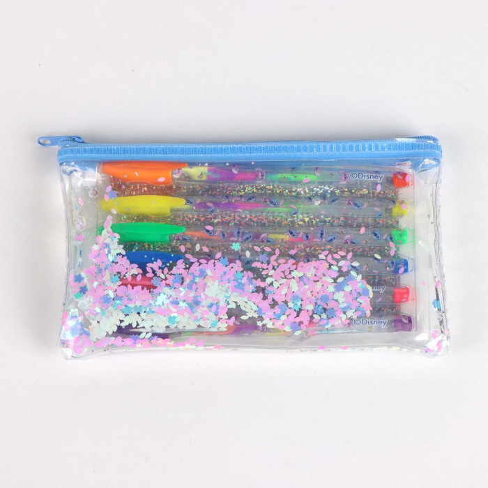 Set 6 pixuri cu gel cu penar Lilo & Stitch [2]