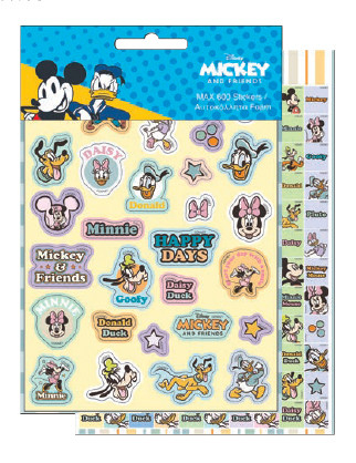 Set 600 stickere Mickey Mouse Disney [1]