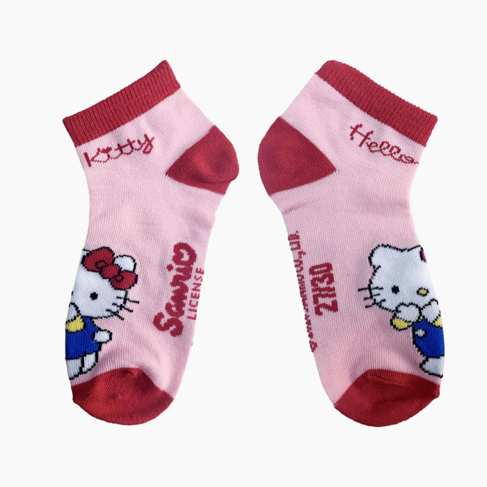 Set 7 perechi sosete scurte Hello Kitty [6]