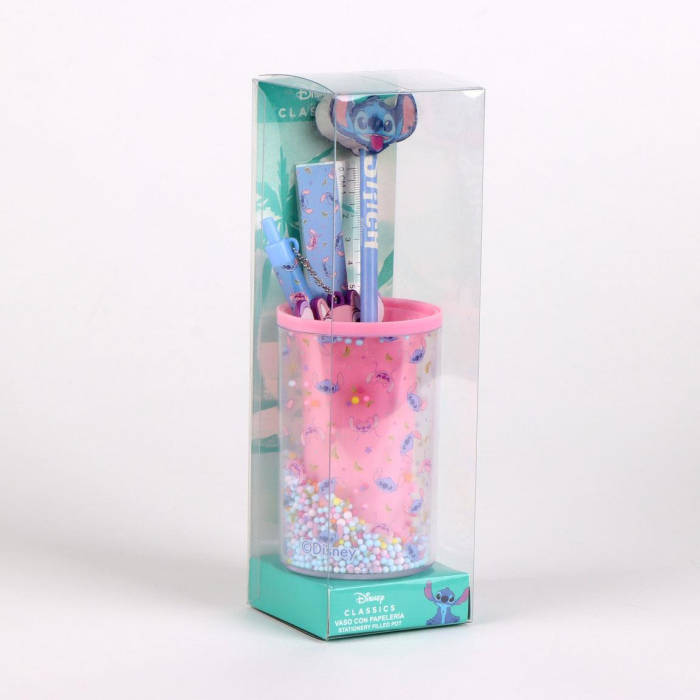 Set 5 rechizite Lilo & Stitch cu suport  24.5x14x7 cm [4]