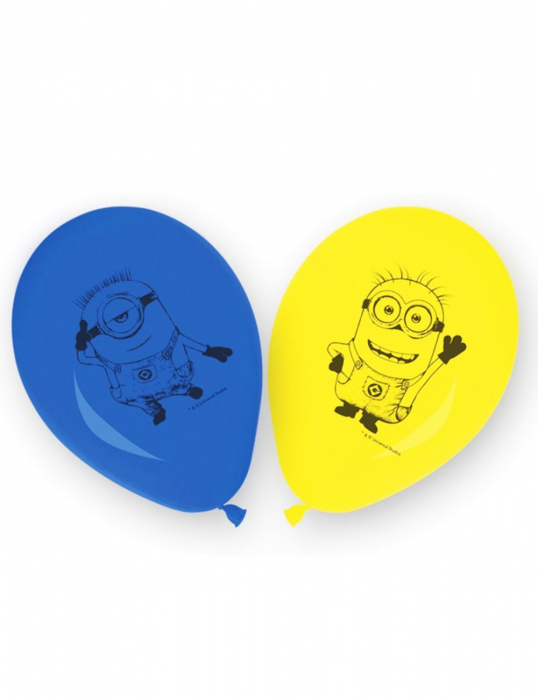 Set 8 baloane de petrecere Minions 23 cm [3]