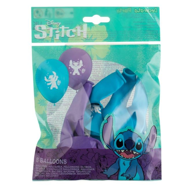 Set 8 baloane de petrecere Stitch 28cm [4]