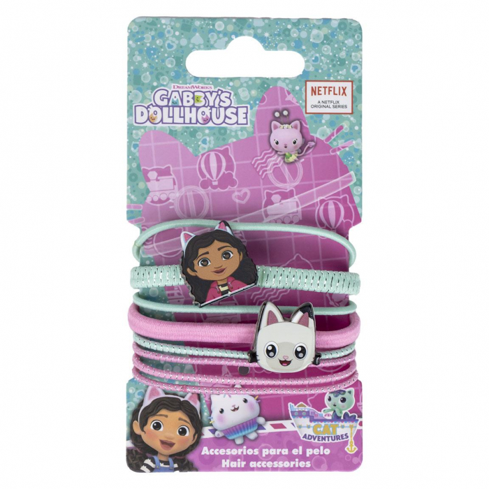 Set 8 elastice pentru par Gabby's Dollhouse [2]