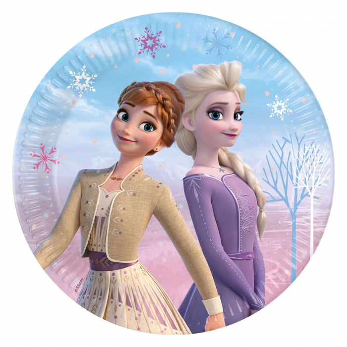 Set 8 farfurii Frozen II Wind Spirity, 23 cm [1]