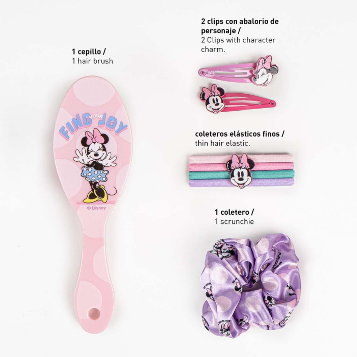 Set accesorii de păr cu design Minnie Mouse [3]