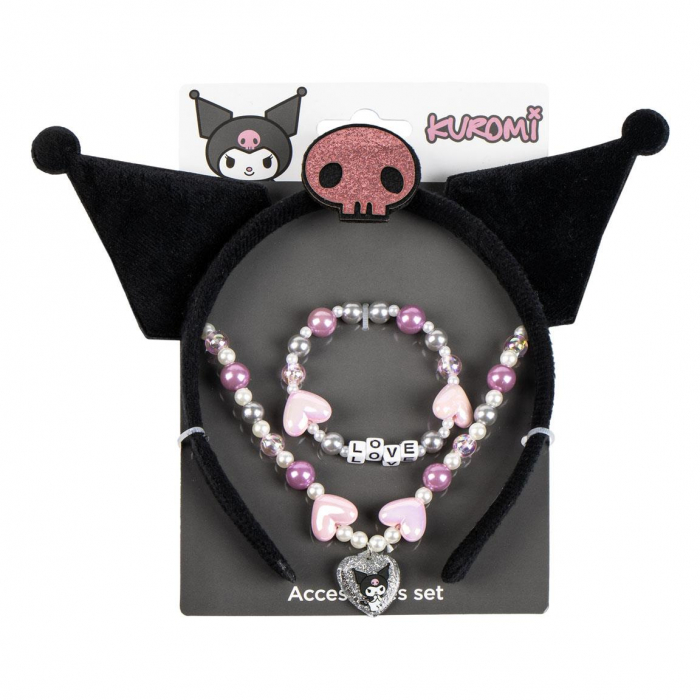 Set bentita par, bratara si lantisor Kuromi [1]