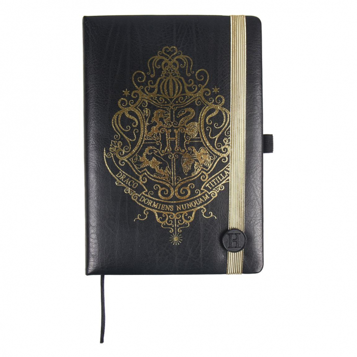 Set birotica - Harry Potter: Hogwarts Logo Negru A5 [3]
