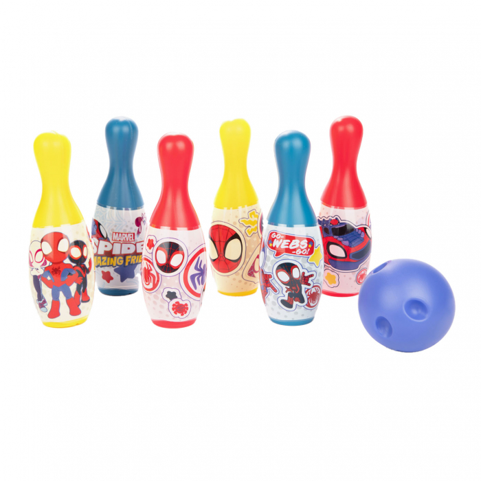 Set bowling plastic 6 popice Spiderman Friends [3]