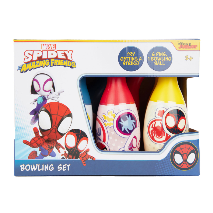 Set bowling plastic 6 popice Spiderman Friends [2]