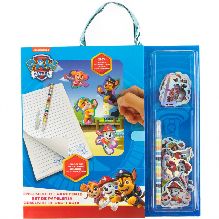 Set Caiet cu pix si magneti Paw Patrol 31x30 cm [1]