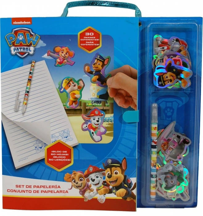 Set Caiet cu pix si magneti Paw Patrol 31x30 cm [5]