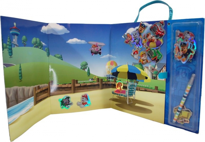 Set Caiet cu pix si magneti Paw Patrol 31x30 cm [7]