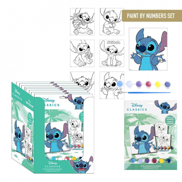 Set Colorful Lilo & Stitch pictat dupa numere [1]