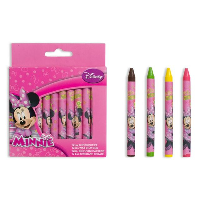 Set creioane colorate cerate Minnie Mouse 12 bucati [2]