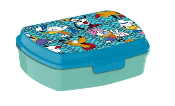 Set cutie sandwich si sticla apa din aluminiu 500ml Mickey Mouse Wild Flower [4]