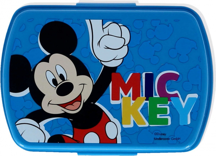 Set cutie sandwich si sticla apa din aluminiu 500ml Mickey Mouse [7]
