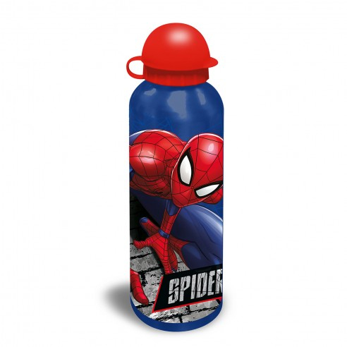 Set cutie sandwich si sticla apa din aluminiu 500ml Spiderman [3]