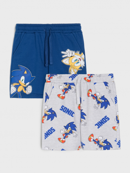Set de 2 perechi de pantaloni scurti Sonic The Hedgehog [1]
