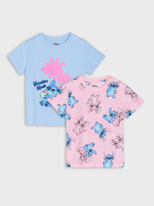 Set de 2 tricouri din bumbac Stitch [1]