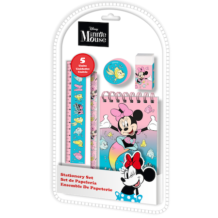 Set de 5 rechizite pentru copii Minnie Mouse Memaid [1]