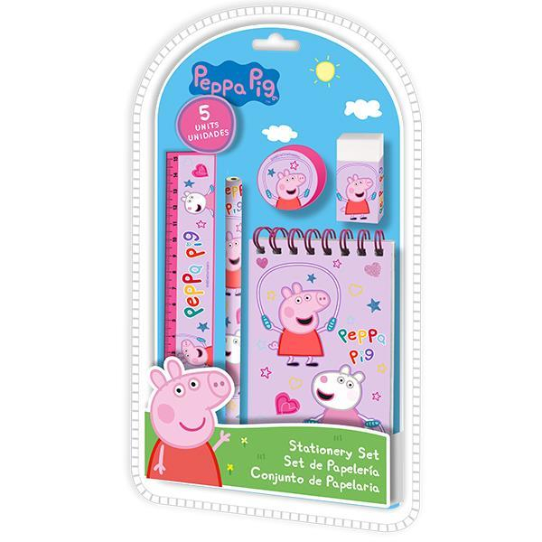 Set de 5 rechizite pentru copii Peppa Pig [2]