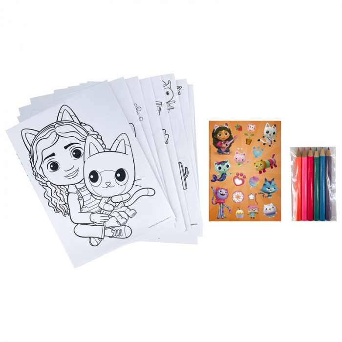 Set de colorat Gabby's Dollhouse 21x28,5cm [3]