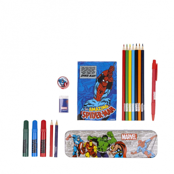 Set de colorat Spiderman Marvel, 24 piese [2]