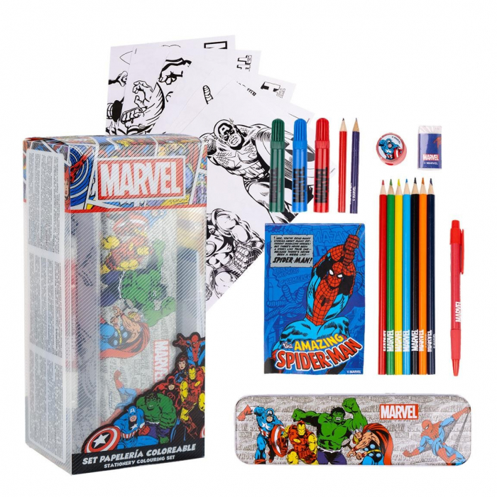 Set de colorat Spiderman Marvel, 24 piese [1]