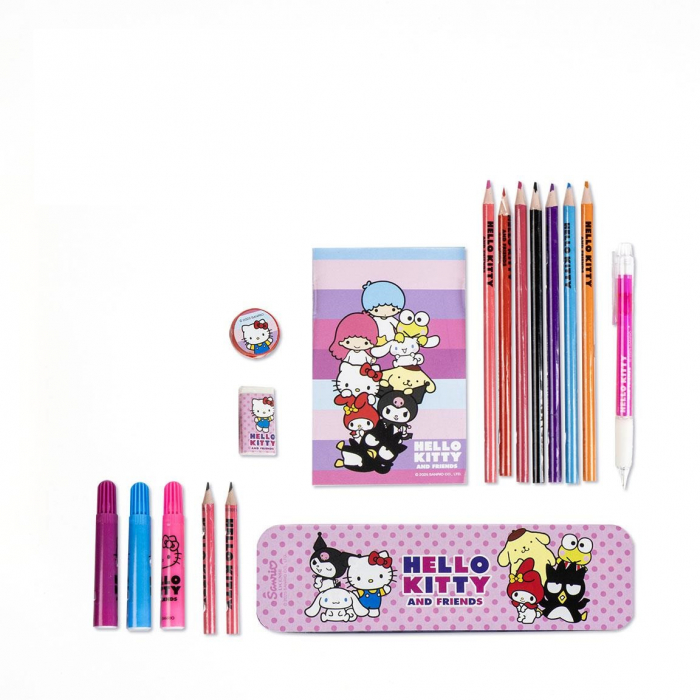 Set de colorat Hello Kitty, 24 piese [2]