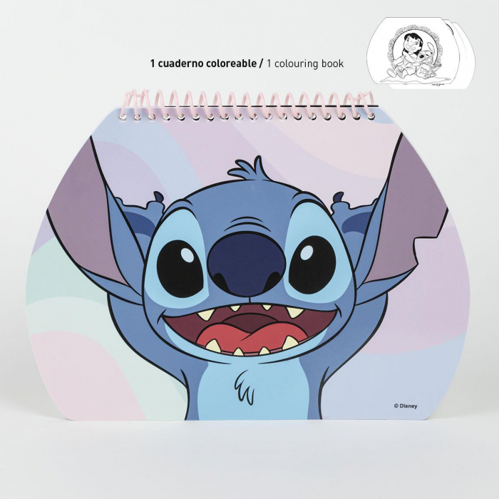 Set de colorat, Lilo & Stitch, servieta, 30 file, 10 piese [4]