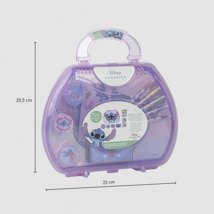 Set de colorat, Lilo & Stitch, servieta, 30 file, 10 piese [2]