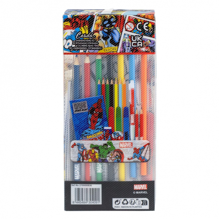 Set de colorat Spiderman Marvel, 24 piese [4]