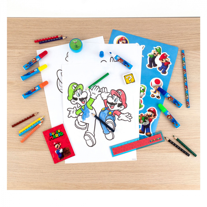 Set de colorat Super Mario, 35 piese [3]